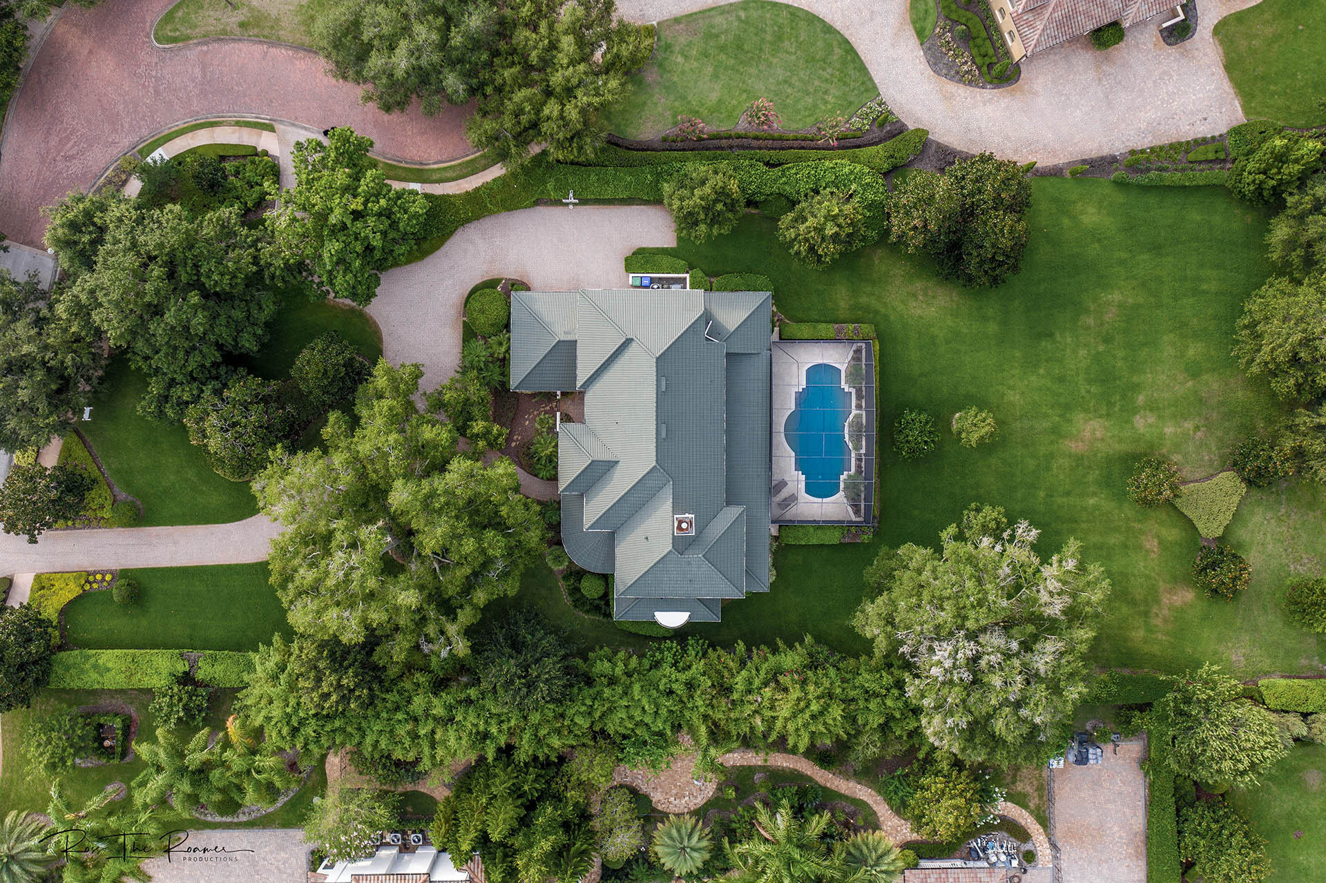 Luxury,Home,Drone,Aerial,Photography